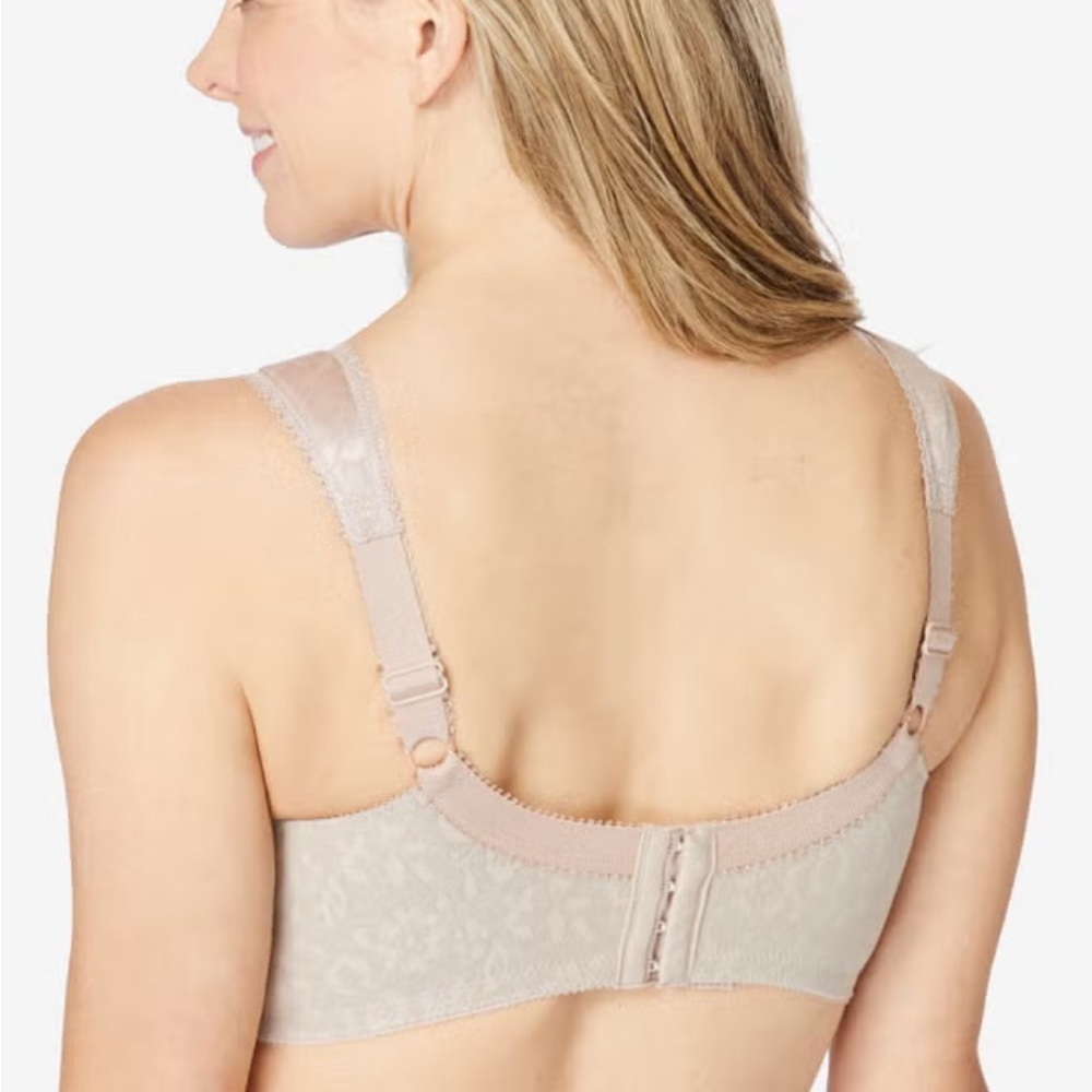 Playtex 18 Hour Ultimate Shoulder Comfort Wireless Bra 38D Toffee 4693 New - Picture 3 of 10
